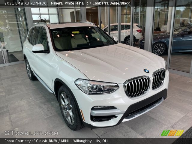 2021 BMW X3 xDrive30i in Mineral White Metallic