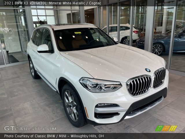 2021 BMW X3 xDrive30i in Mineral White Metallic