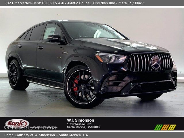2021 Mercedes-Benz GLE 63 S AMG 4Matic Coupe in Obsidian Black Metallic