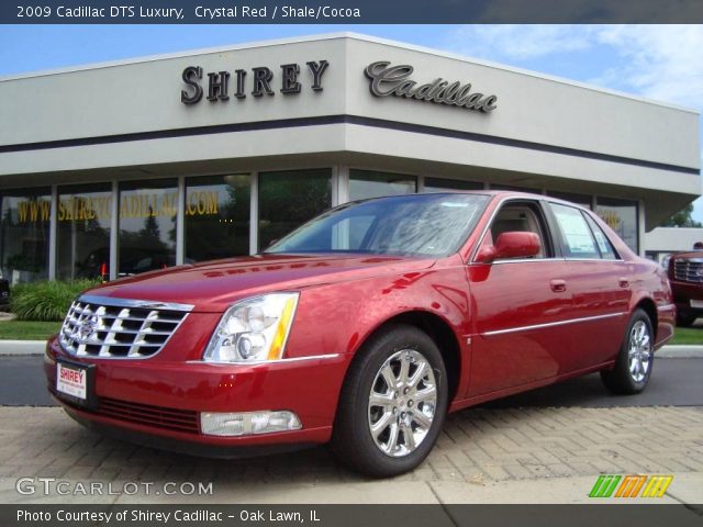 2009 Cadillac DTS Luxury in Crystal Red