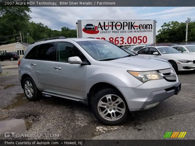 2007 Acura MDX Technology in Billet Silver Metallic
