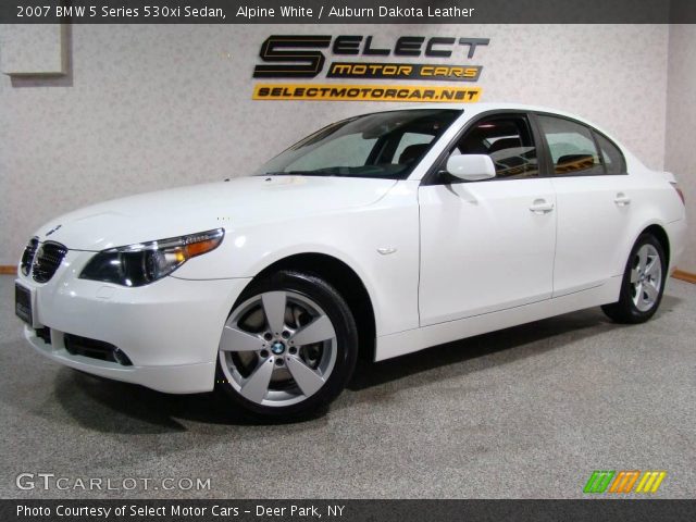 2007 BMW 5 Series 530xi Sedan in Alpine White