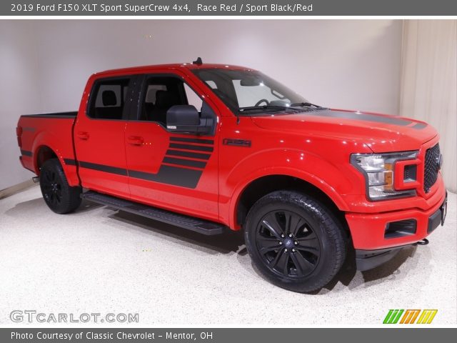 2019 Ford F150 XLT Sport SuperCrew 4x4 in Race Red
