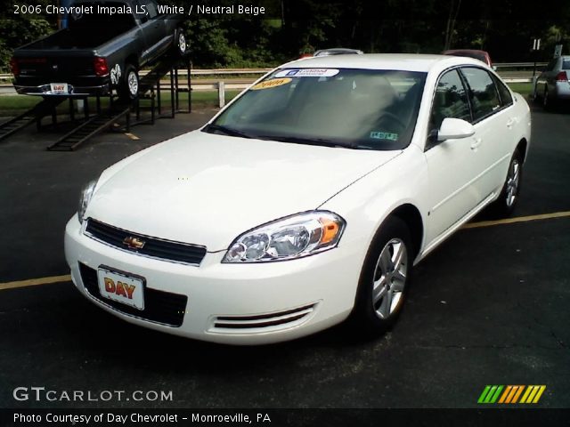 2006 Chevrolet Impala LS in White