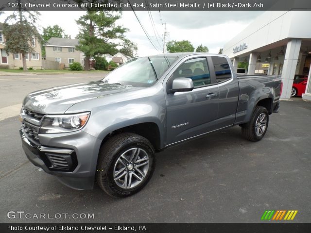 2021 Chevrolet Colorado WT Extended Cab 4x4 in Satin Steel Metallic