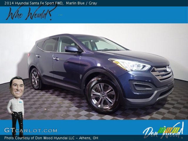 2014 Hyundai Santa Fe Sport FWD in Marlin Blue
