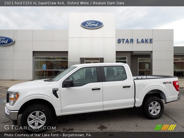 2021 Ford F150 XL SuperCrew 4x4 in Oxford White