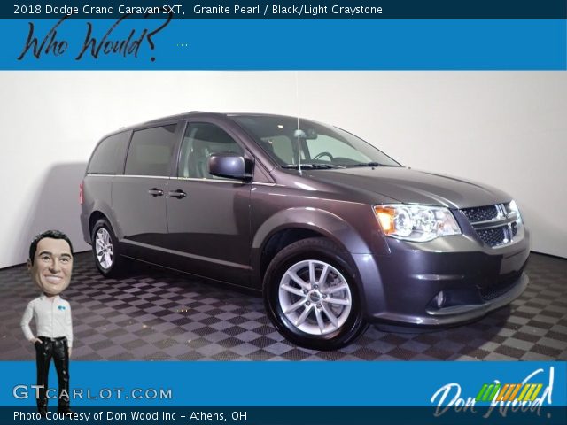 2018 Dodge Grand Caravan SXT in Granite Pearl