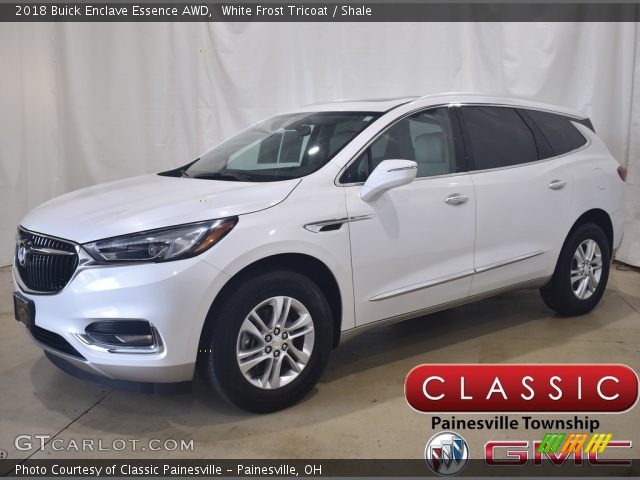 2018 Buick Enclave Essence AWD in White Frost Tricoat