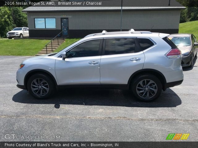 2016 Nissan Rogue SL AWD in Brilliant Silver