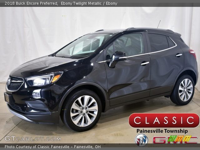 2018 Buick Encore Preferred in Ebony Twilight Metallic