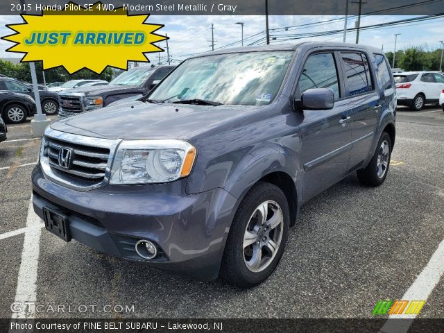 2015 Honda Pilot SE 4WD in Modern Steel Metallic