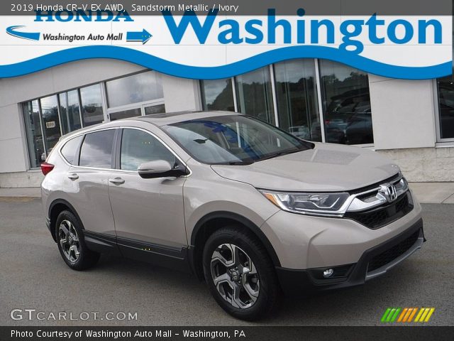 2019 Honda CR-V EX AWD in Sandstorm Metallic