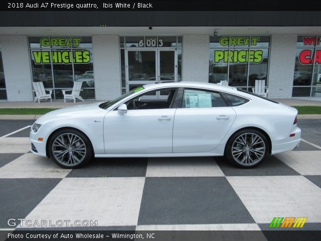 2018 Audi A7 Prestige quattro in Ibis White