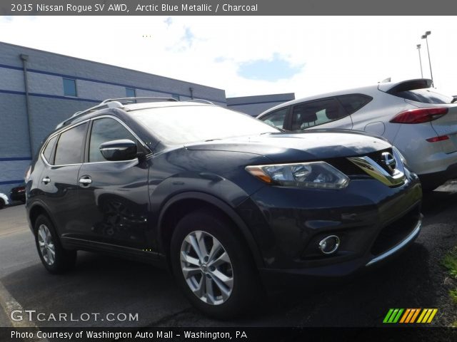 2015 Nissan Rogue SV AWD in Arctic Blue Metallic