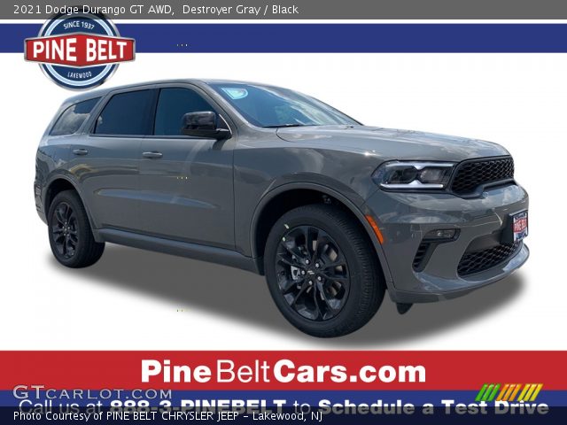 2021 Dodge Durango GT AWD in Destroyer Gray