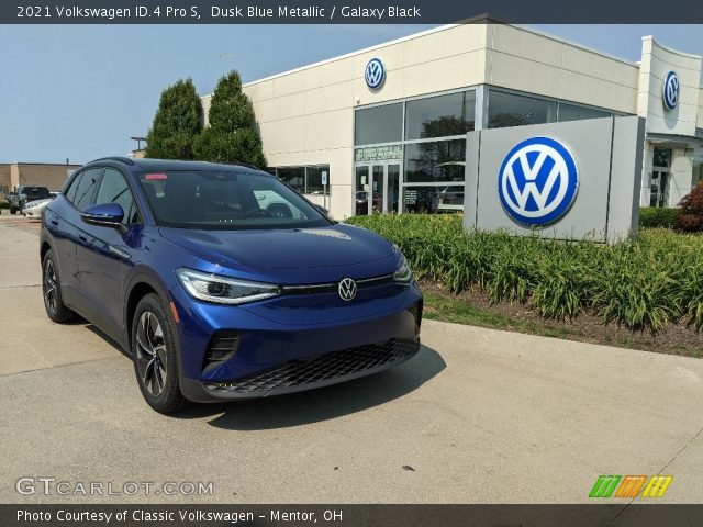 2021 Volkswagen ID.4 Pro S in Dusk Blue Metallic