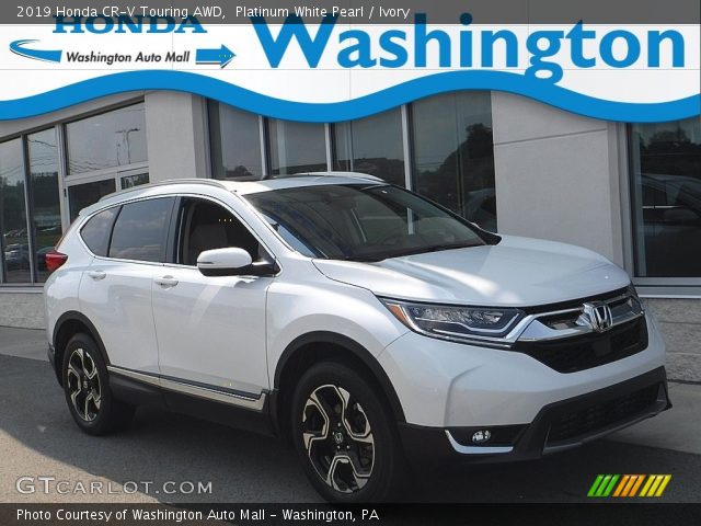 2019 Honda CR-V Touring AWD in Platinum White Pearl