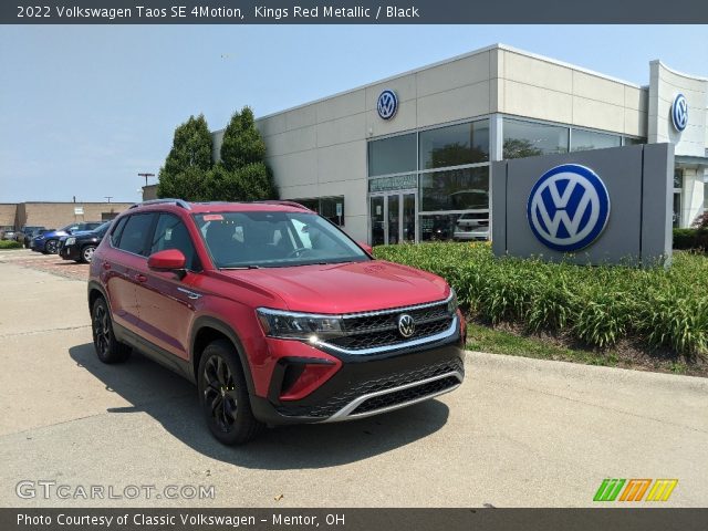 2022 Volkswagen Taos SE 4Motion in Kings Red Metallic