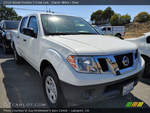 2019 Nissan Frontier S Crew Cab in Glacier White
