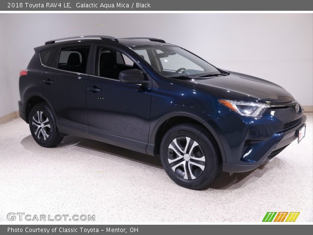 2018 Toyota RAV4 LE in Galactic Aqua Mica