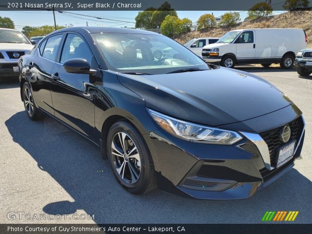 2021 Nissan Sentra SV in Super Black