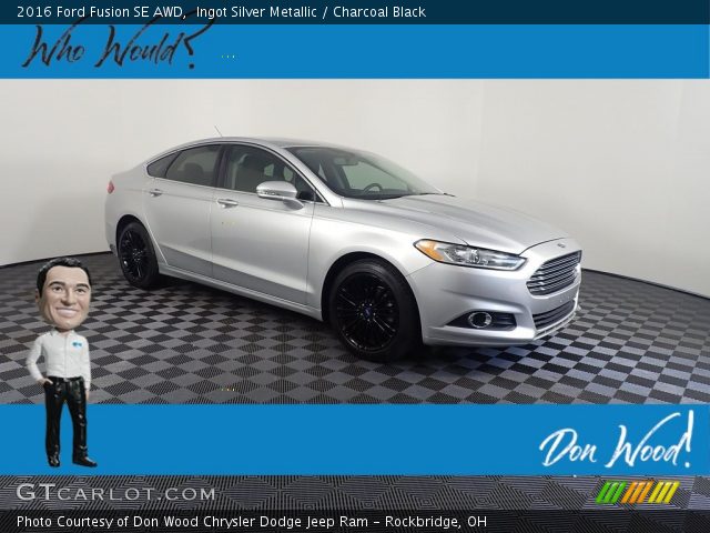 2016 Ford Fusion SE AWD in Ingot Silver Metallic