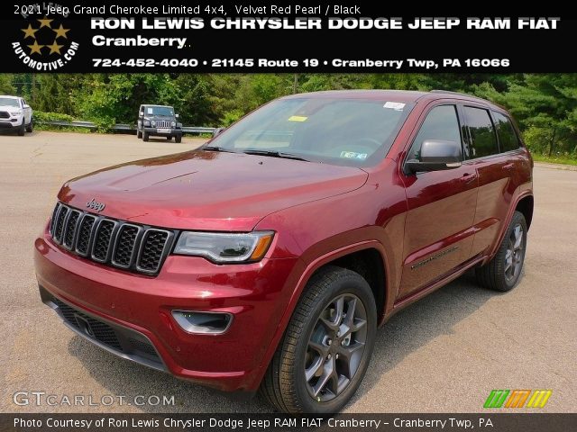 2021 Jeep Grand Cherokee Limited 4x4 in Velvet Red Pearl