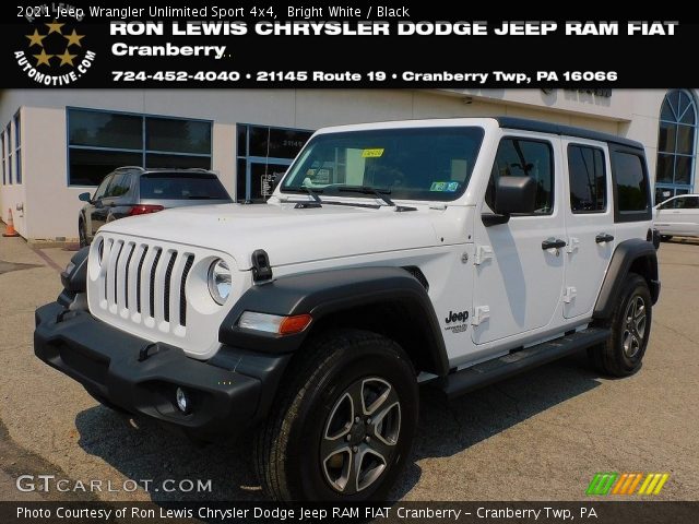 2021 Jeep Wrangler Unlimited Sport 4x4 in Bright White