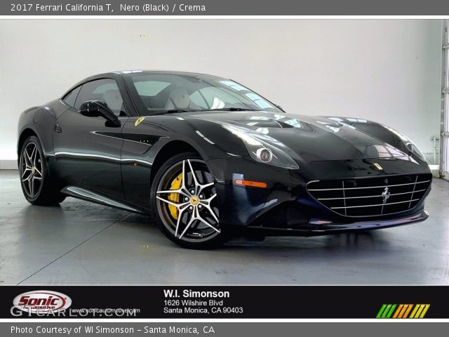 2017 Ferrari California T in Nero (Black)