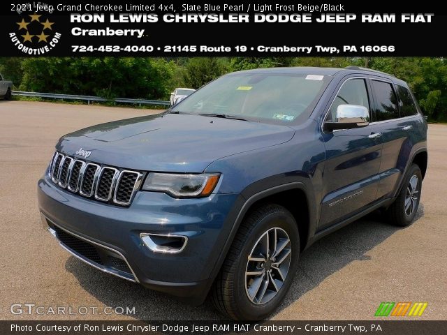 2021 Jeep Grand Cherokee Limited 4x4 in Slate Blue Pearl