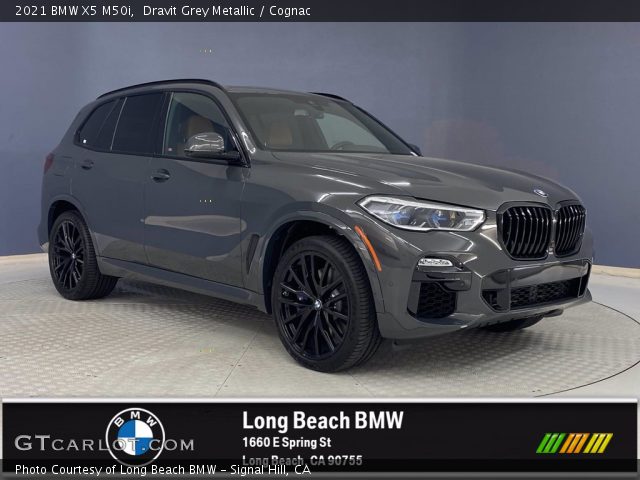 2021 BMW X5 M50i in Dravit Grey Metallic