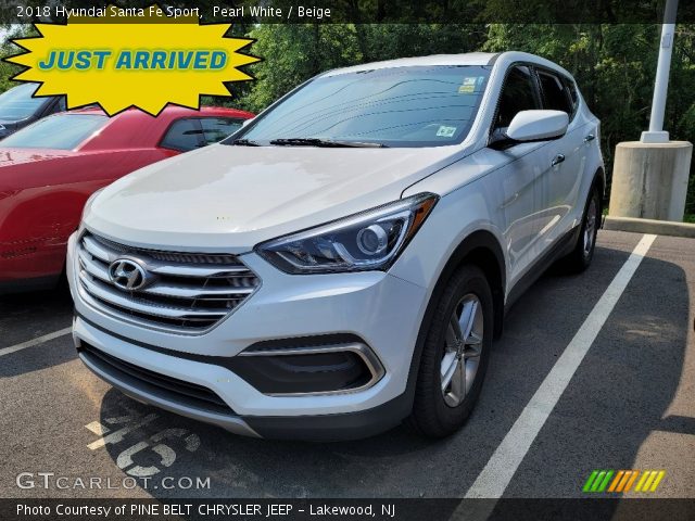 2018 Hyundai Santa Fe Sport  in Pearl White