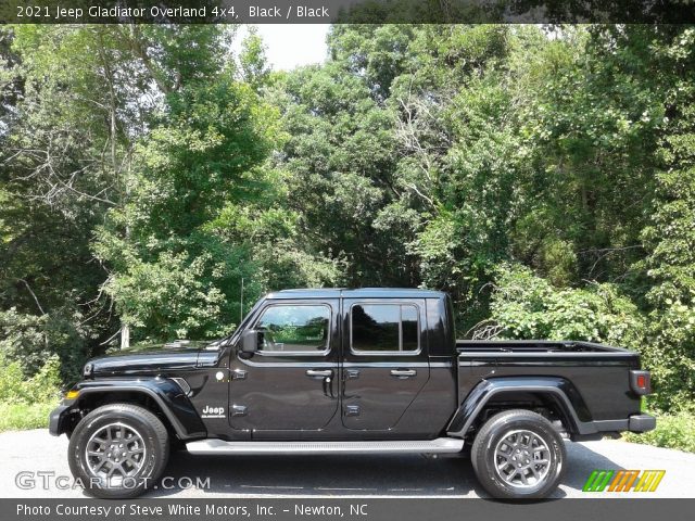2021 Jeep Gladiator Overland 4x4 in Black