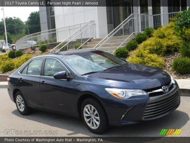 2017 Toyota Camry LE in Parisian Night Pearl