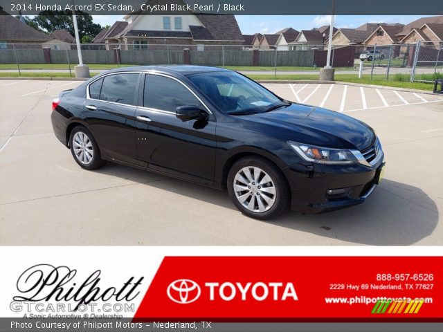 2014 Honda Accord EX Sedan in Crystal Black Pearl