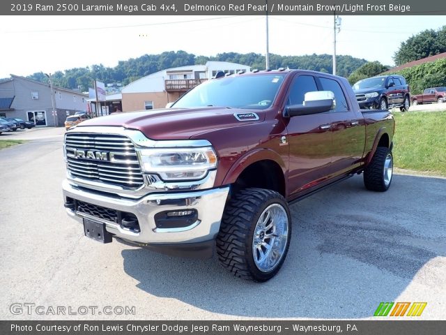 2019 Ram 2500 Laramie Mega Cab 4x4 in Delmonico Red Pearl