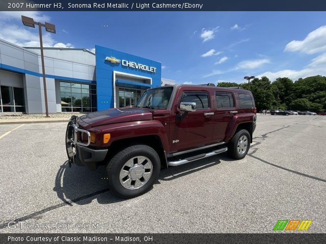 2007 Hummer H3  in Sonoma Red Metallic