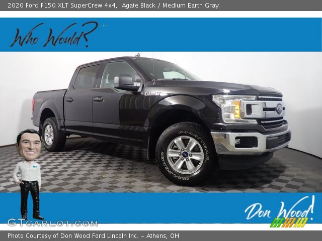 2020 Ford F150 XLT SuperCrew 4x4 in Agate Black