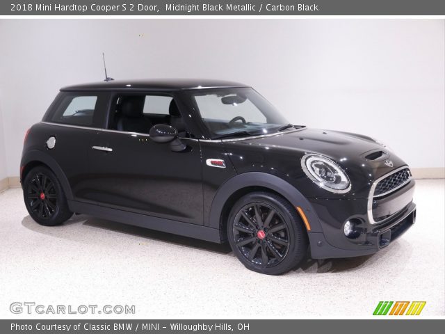 2018 Mini Hardtop Cooper S 2 Door in Midnight Black Metallic