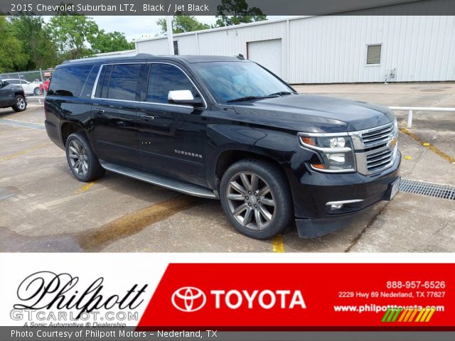 2015 Chevrolet Suburban LTZ in Black