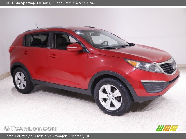 2011 Kia Sportage LX AWD in Signal Red