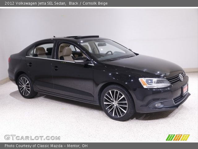 2012 Volkswagen Jetta SEL Sedan in Black