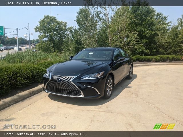 2021 Lexus ES 300h in Obsidian