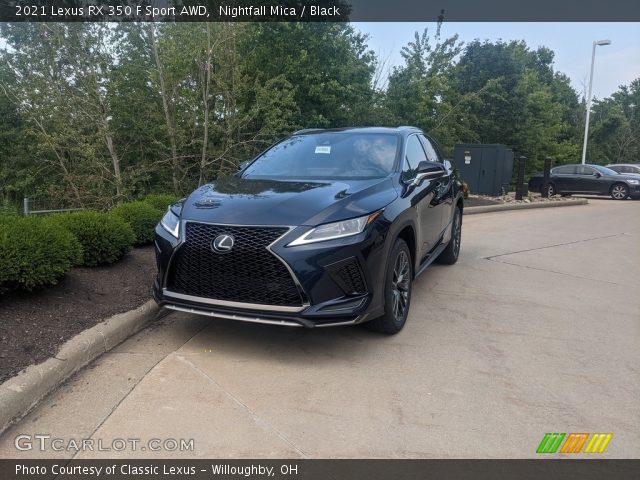 2021 Lexus RX 350 F Sport AWD in Nightfall Mica