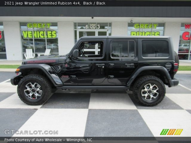 2021 Jeep Wrangler Unlimited Rubicon 4x4 in Black