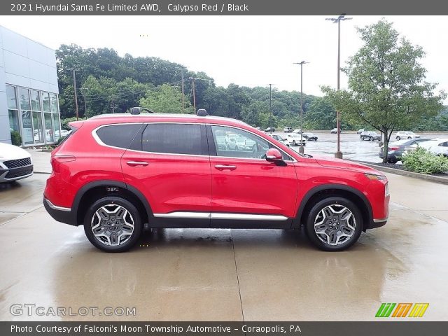 2021 Hyundai Santa Fe Limited AWD in Calypso Red