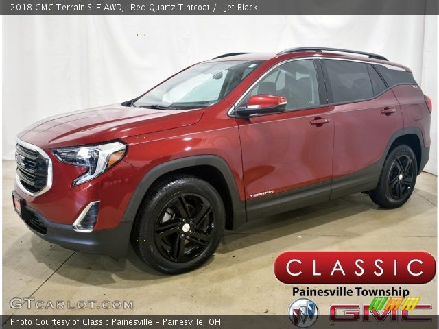 2018 GMC Terrain SLE AWD in Red Quartz Tintcoat