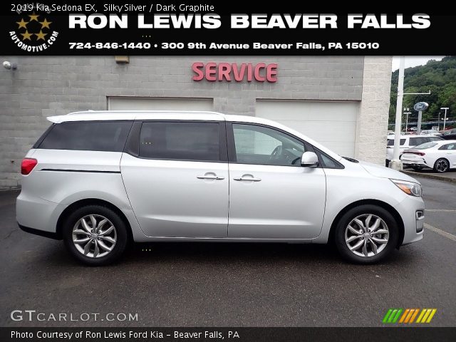 2019 Kia Sedona EX in Silky Silver