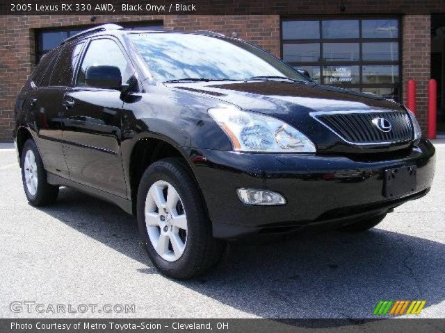 2005 Lexus RX 330 AWD in Black Onyx